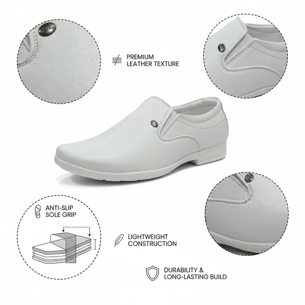 Flex_White_Slip-On_for_Men