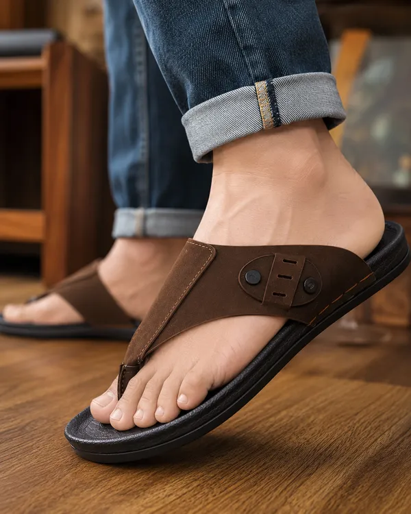 Pure_Brown_Thong_Slippers