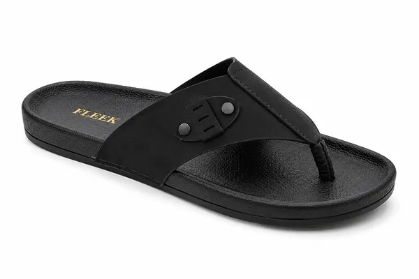 Pure_Black_Thong_Slippers