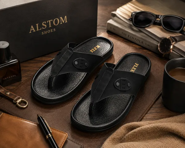 Pure_Black_Thong_Slippers