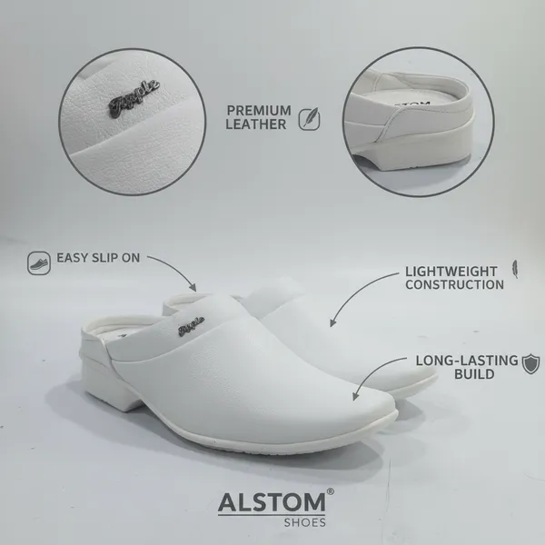 White_Comfort_Mules_For_Men