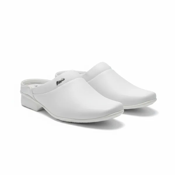White_Comfort_Mules_For_Men
