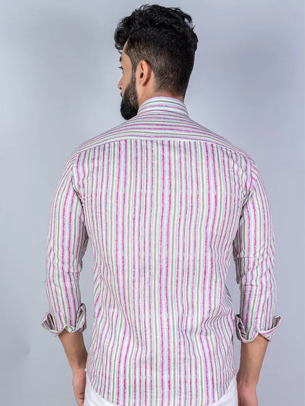Men's_Regular_Fit_Multi_Stripe_Cotton_Button_Down_Full_Sleeve_Slim_Fit_Shirt_-_Doriyan