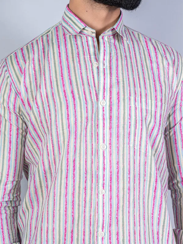 Men's_Regular_Fit_Multi_Stripe_Cotton_Button_Down_Full_Sleeve_Slim_Fit_Shirt_-_Doriyan