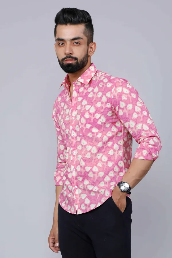 Men's_Pink_Print_Comfort_Cotton_Festive_Shirt_-_Doriyan