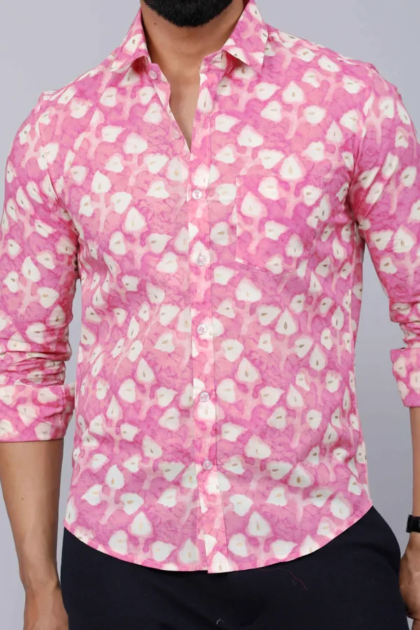 Men's_Pink_Print_Comfort_Cotton_Festive_Shirt_-_Doriyan