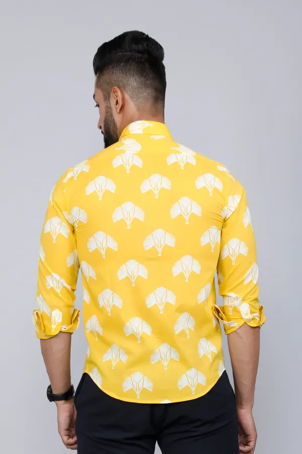 Men's_Yellow_And_White_Floral_Printed_Full_Sleeves_Cotton_Casual_Shirt_-_Doriyan