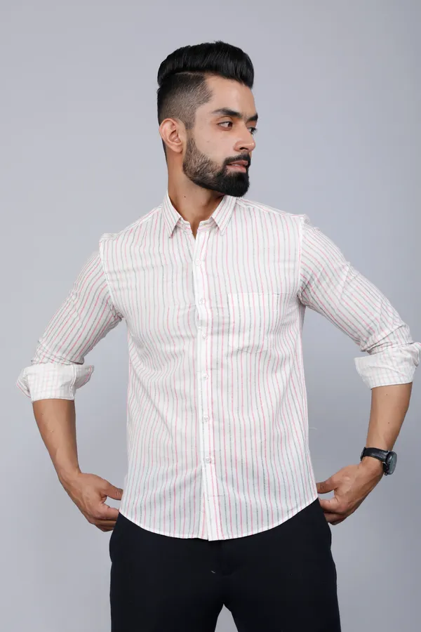 Men's_White_Spread_Collar_Striped_Print_Casual_Shirt_-_Doriyan