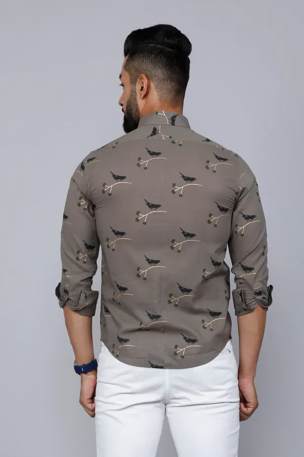 Men's_Grey_Floral_Print_Casual_Shirt_-_Doriyan