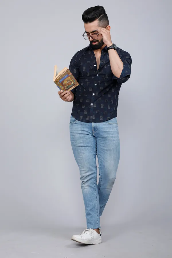Men's_Indigo_Spread_Collar_Floral_Print_Casual_Shirt_-_Doriyan