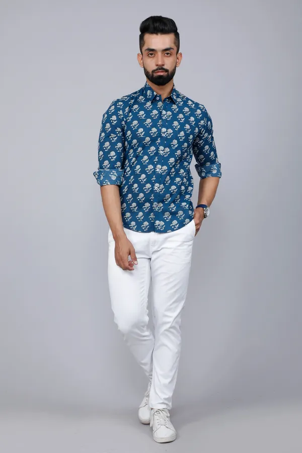 Men's_Blue_Spread_Collar_Floral_Print_Casual_Shirt_-_Doriyan