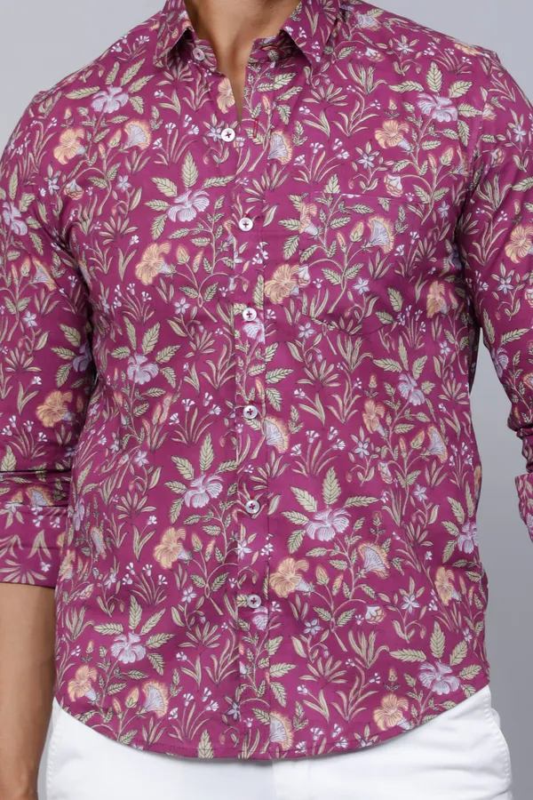 Men's_Purple_Comfort_Foral_Printed_Casual_Cotton_Shirt_-_Doriyan