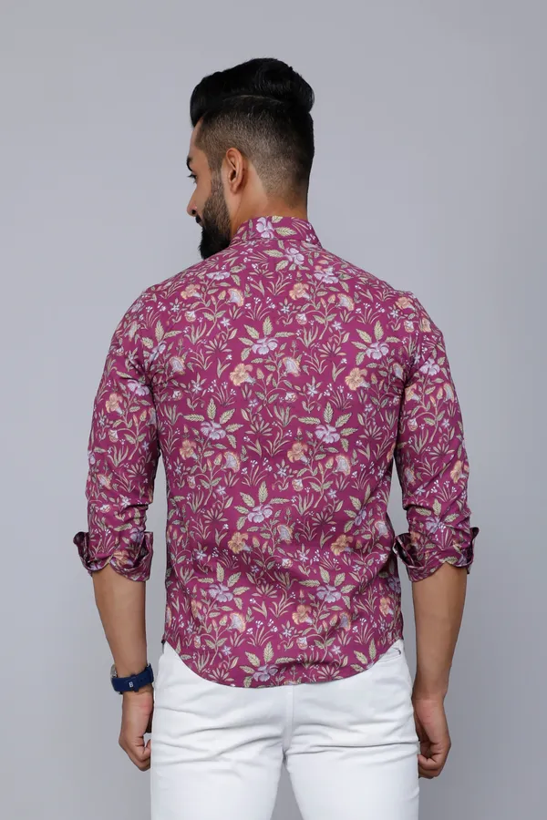 Men's_Purple_Comfort_Foral_Printed_Casual_Cotton_Shirt_-_Doriyan