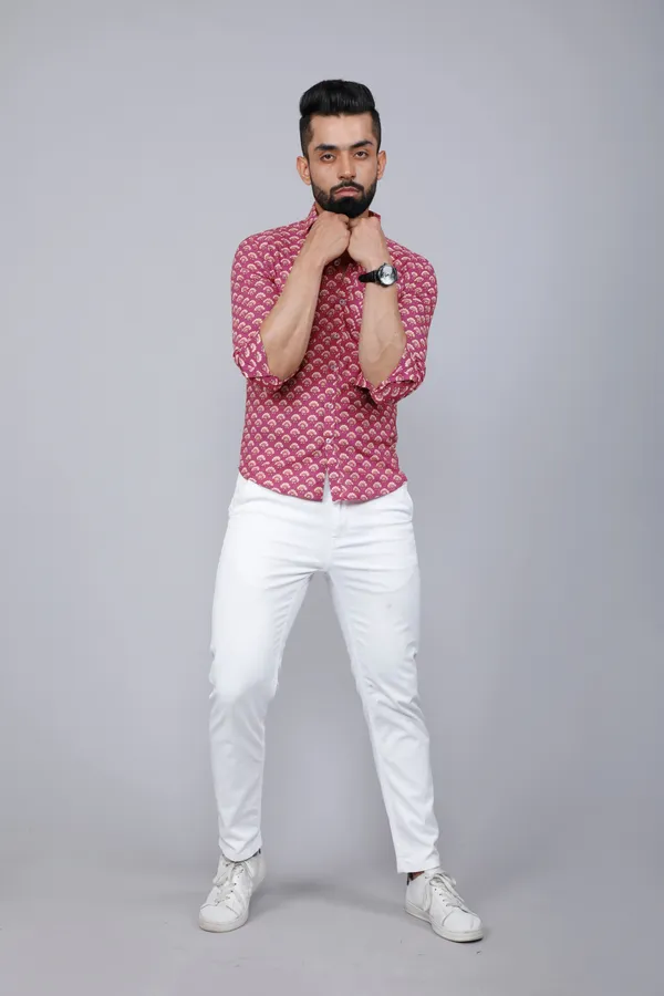 Men's_Pink_Regular_Fit_Floral_Printed_Cotton_Casual_Shirt_-_Doriyan