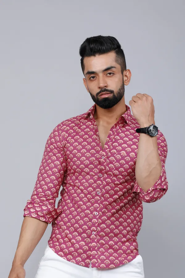 Men's_Pink_Regular_Fit_Floral_Printed_Cotton_Casual_Shirt_-_Doriyan