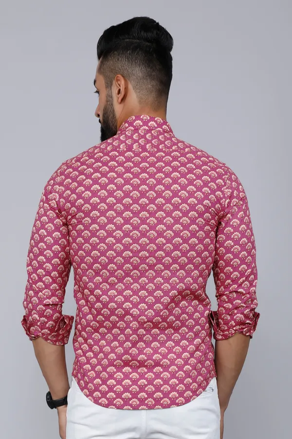 Men's_Pink_Regular_Fit_Floral_Printed_Cotton_Casual_Shirt_-_Doriyan