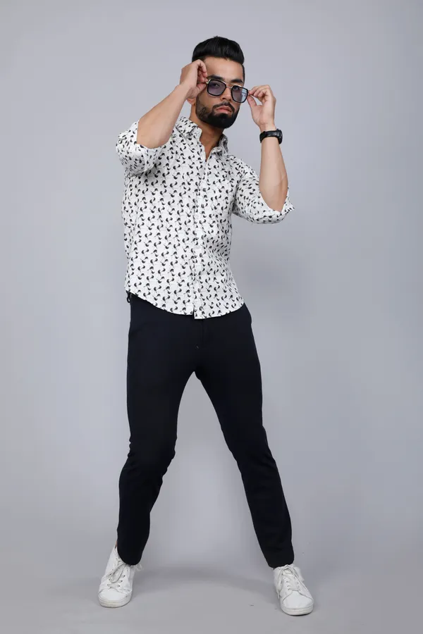 Men's_White_Spread_Collar_Bird_Print_Casual_Shirt_-_Doriyan
