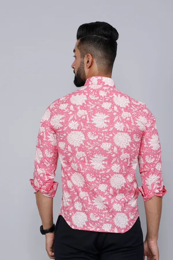 Men's_Pink_Floral_Print_Comfort_Cotton_Casual_Shirt_-_Doriyan