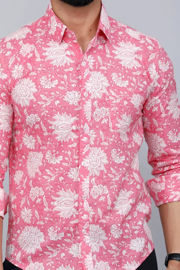 Men's_Pink_Floral_Print_Comfort_Cotton_Casual_Shirt_-_Doriyan