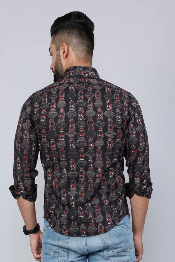 Men's_Black_Slim_Fit_Full_Sleeves_Shirt_-_Doriyan