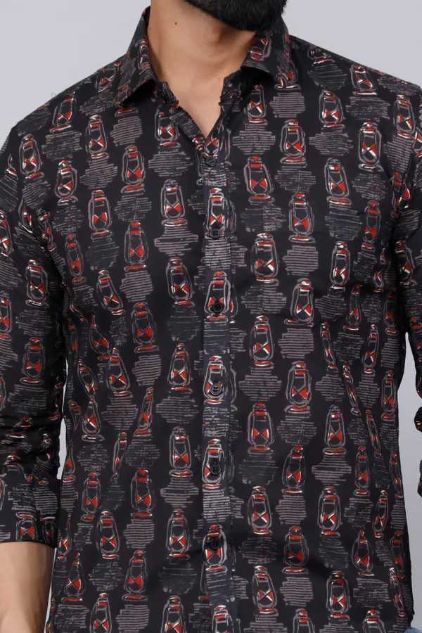 Men's_Black_Slim_Fit_Full_Sleeves_Shirt_-_Doriyan