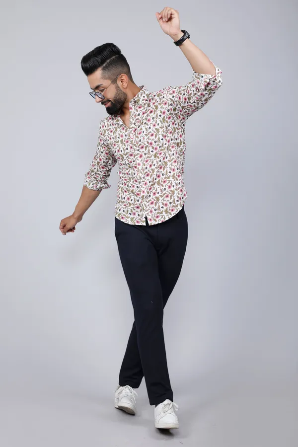 Men's_Cotton_Printed_Full_Sleeve_Slim_Fit_Spread_Neck_White_&_Pink_Colour_Shirt_-_Doriyan