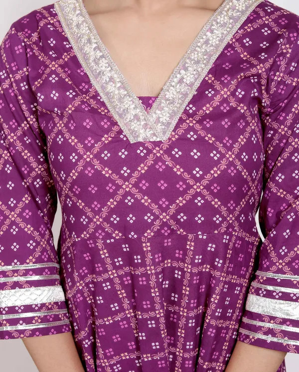 Doriyan_women_cotton_Magenta_Gota_lace_and_Embroidered_Anarkali_Kurta