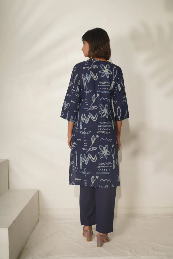 Doriyan_Womens_Abstract_Printed_Cotton_Blue_Co-Ord_Set