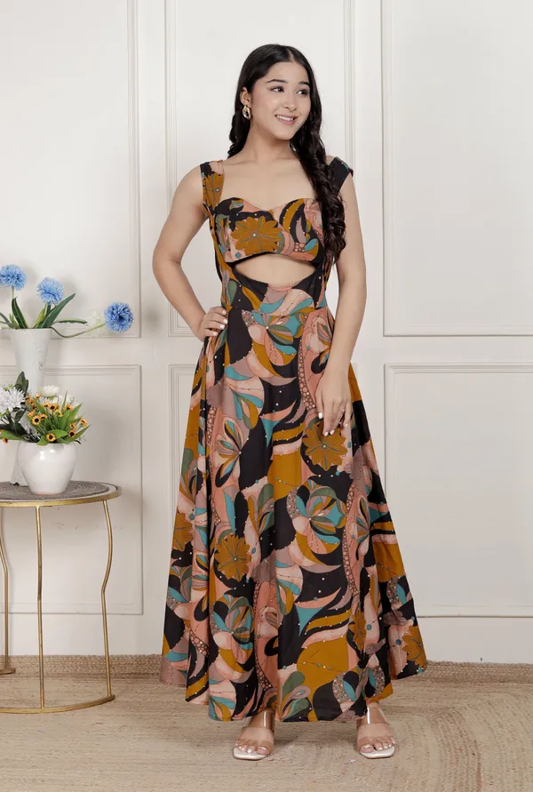 Doriyan_Womens_Black_Pure_Cotton_Floral_Printed_Sleeveless_Cut_Out_Detail_Western_Dress