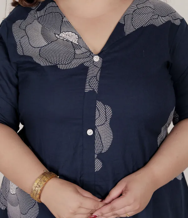 Doriyaaan_Womens_Plus_Size_Blue_Floral_Printed_Front_Buttoned_A-Line_Kurta_Dress