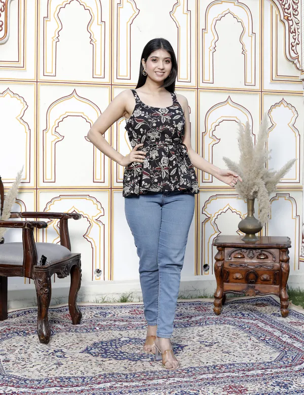 Doriyan_Womens_Pure_Cotton_Floral_Printed_Noodle_Straps_Multi_Western_Top