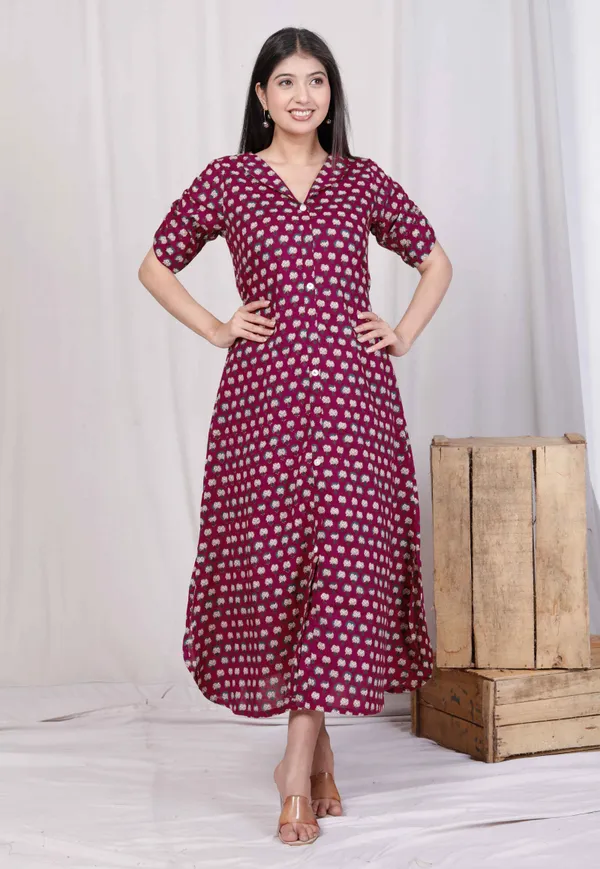 Doriyaaan_Womens_Relaxed_Fit_Red_Floral_Printed_A-Line_Pure_Cotton_Midi_Dress