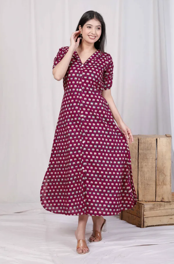 Doriyaaan_Womens_Relaxed_Fit_Red_Floral_Printed_A-Line_Pure_Cotton_Midi_Dress