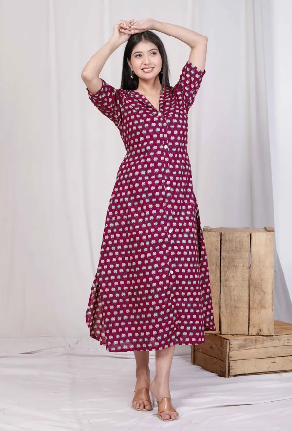 Doriyaaan_Womens_Relaxed_Fit_Red_Floral_Printed_A-Line_Pure_Cotton_Midi_Dress