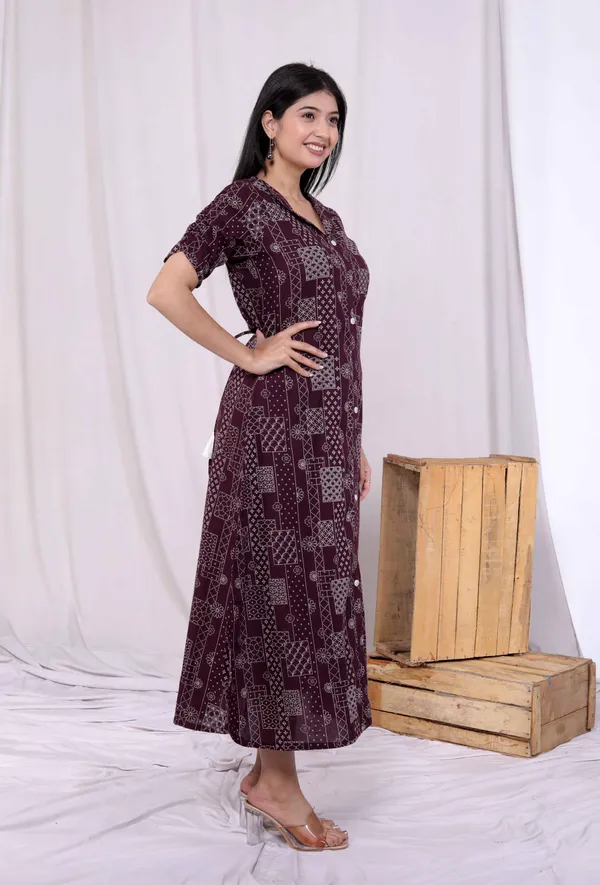 Doriyan_Womens_Wine_Mandarin_Neck_Floral_Printed_A-Line_Party_wear_Maxi_Dress