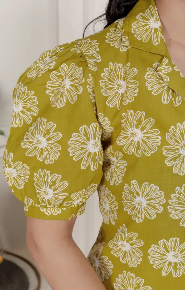 Doriyan_Women's_Yellow_Printed_Puff_Sleeve_Floral_Maxi_Party_Dress