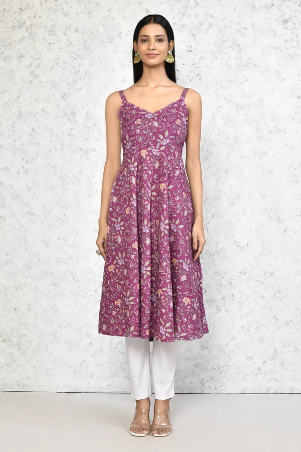 Women's_Purple_Floral_Printed_Shoulder_Strap_Midi_Dress_-_Doriyan