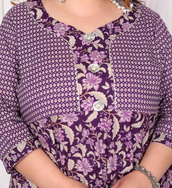 Women's_Plus_Size_Purple_Cotton_Floral_Gota_Lace_Work_Anarkali_Kurta_-_Doriyan