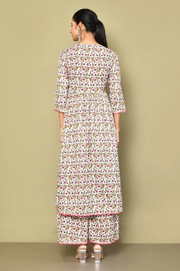 Women's_Cotton_Floral_Print_Anarkali_Kurta_And_Sharara_Set_-_Doriyan