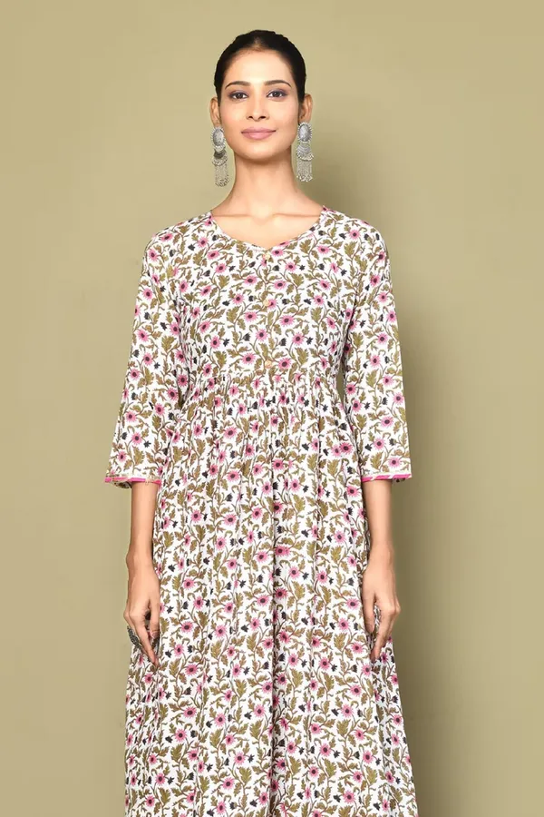 Women's_Cotton_Floral_Print_Anarkali_Kurta_And_Sharara_Set_-_Doriyan