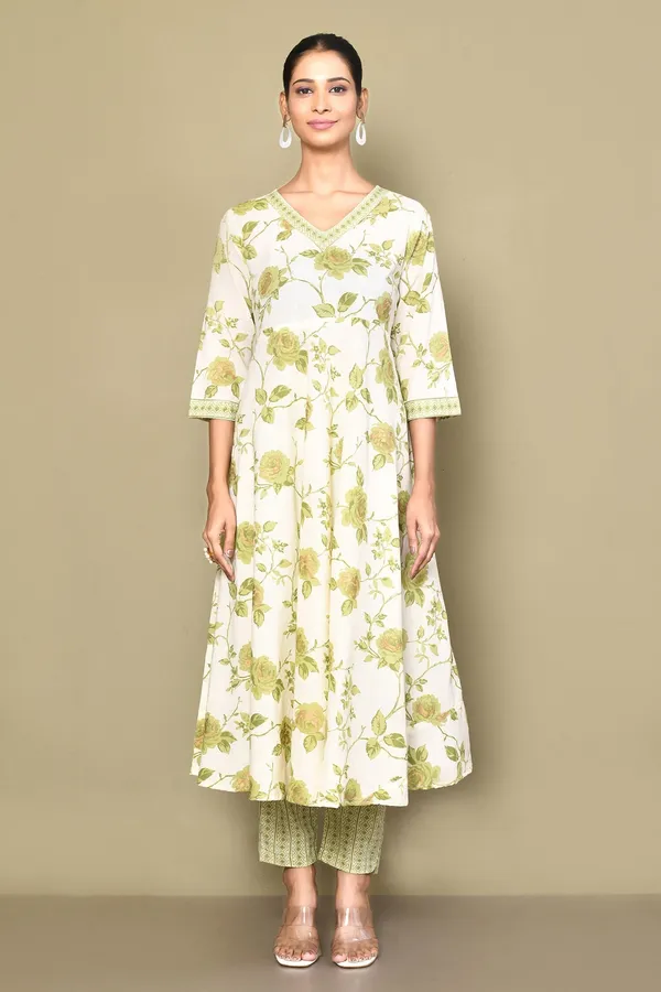 Women's_Green_Printed_Pure_Cotton_Anarkali_Kurta_With_Palazzo_-_Doriyan
