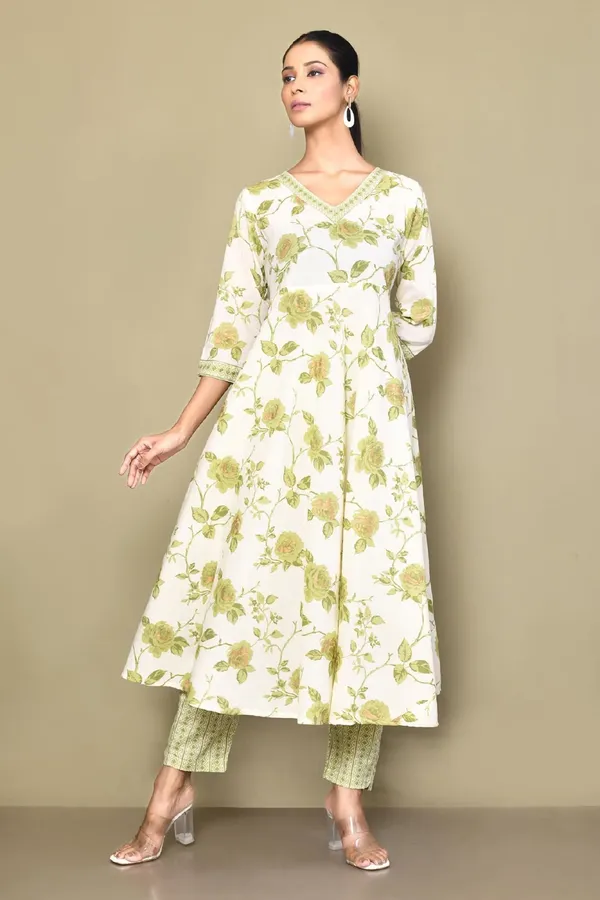 Women's_Green_Printed_Pure_Cotton_Anarkali_Kurta_With_Palazzo_-_Doriyan