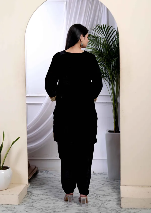 Women's_Black_Velvet_Dreams_Embroidered_Co-Ord_Set_-_Doriyan