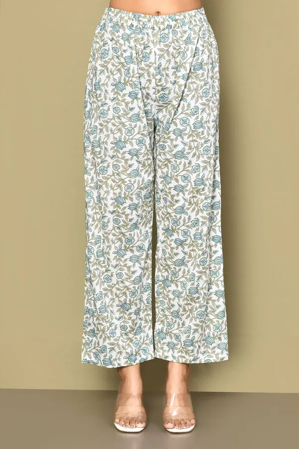 Women's_Floral_Printed_Angrakha_Pure_Cotton_Kurta_With_Palazzo_&_Dupatta_Set_-_Doriyan
