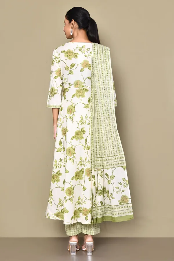 Women's_Green_Printed_Anarkali_Kurta_With_Palazzo_And_Dupatta_-_Doriyan