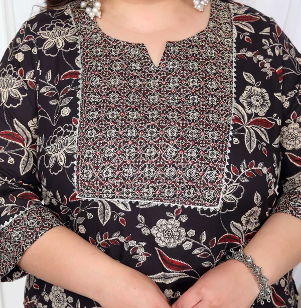 Women's_Plus_Size_Multi_Colour_Floral_Printed_Zari_Embroidery_Yoke_Design_Kurta_With_Palazzo_-_Doriyan