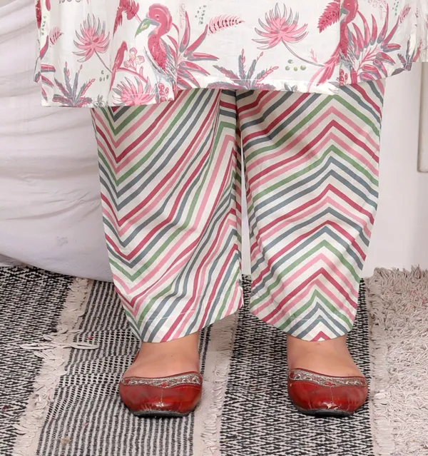 Women's_Plus_Size_Cotton_Light_Pink_Scenic_Birds_And_Leaf_Floral_Printed_Straight_Pakistani_Style_Suit_Set_-_Doriyan