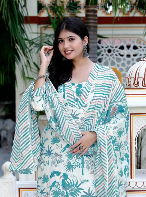 Women's_Light_Green_Scenic_Birds_And_Leaf_Straight_Pakistani_Style_Suit_Set_-_Doriyan