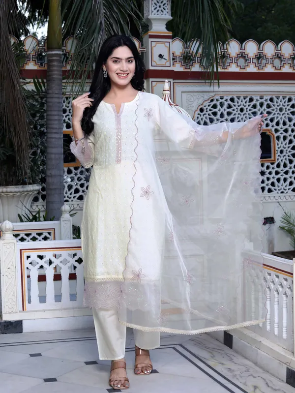 Women's_Organza_Cotton_Chikankari_Embroidered_With_Purple_Sequence_Work_Jaipuri_Suit_Set_-_Doriyan
