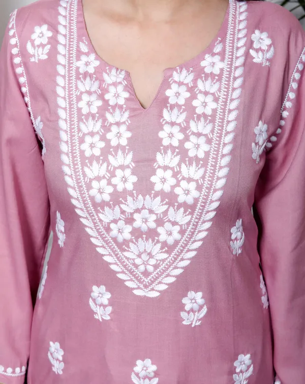 Women's_Chikankari_Embroidery_Pink_Straight_Kurta_&_Palazzo_Set_-_Doriyan